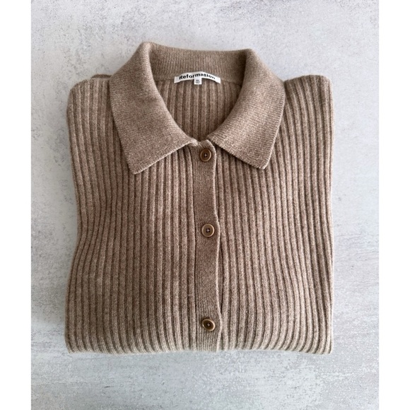 Reformation Fantino Cashmere Cardigan - Picture 2 of 7